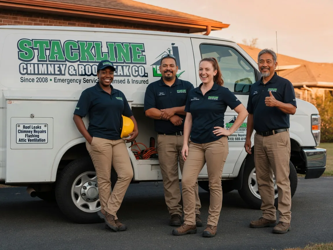 Chimney flashing repair company in Gallaway, TN